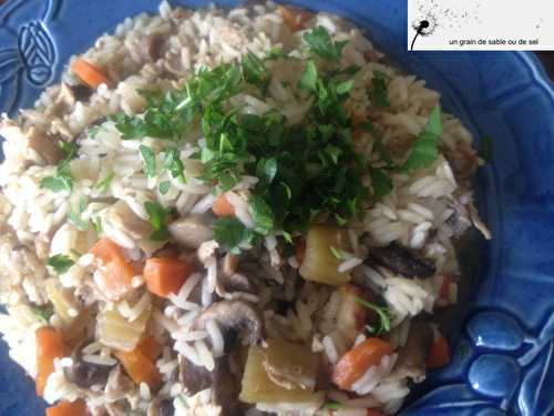 Risotto de lapin