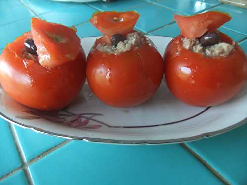Tomates au thon