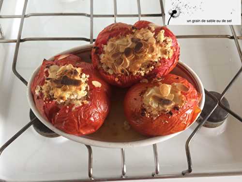 Tomates farcies au poulet