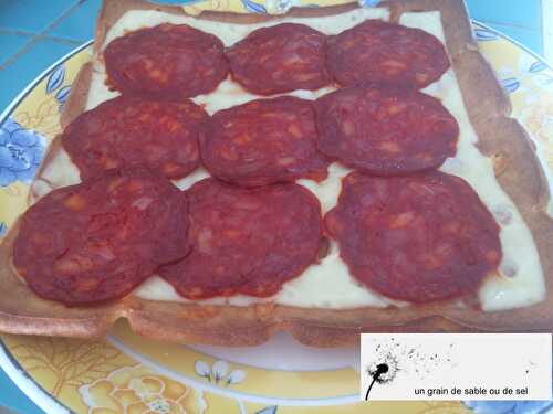 La fausse pizza de Nigella…