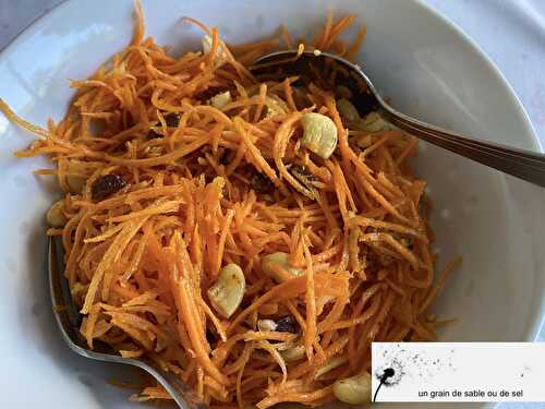 Salade de carottes à l’indienne