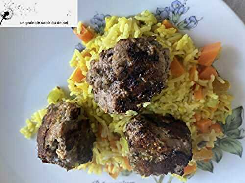 Boulettes de viande à l’indienne