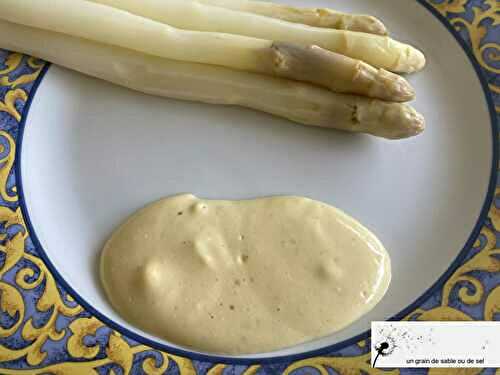 Sauces pour asperges & autres crudités