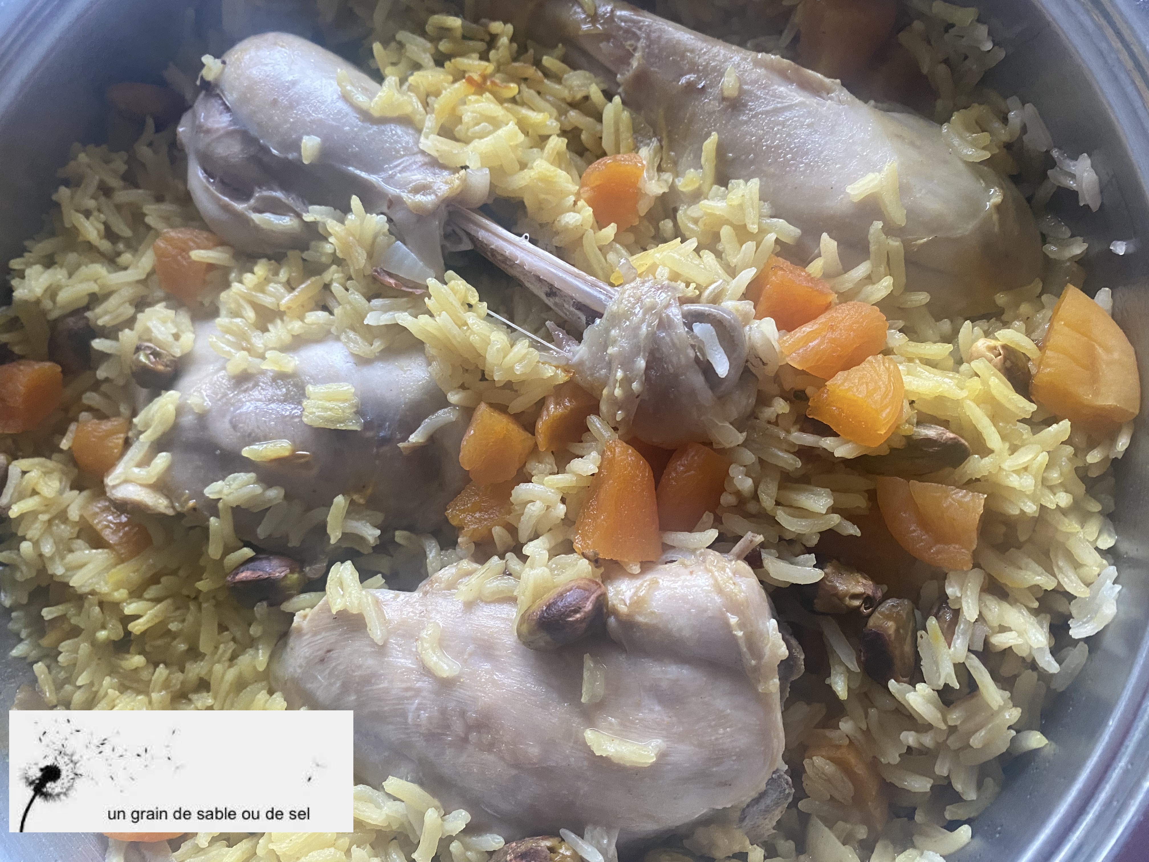 Biryani express au poulet