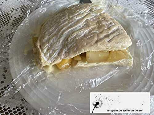 Fromage farci aux pommes