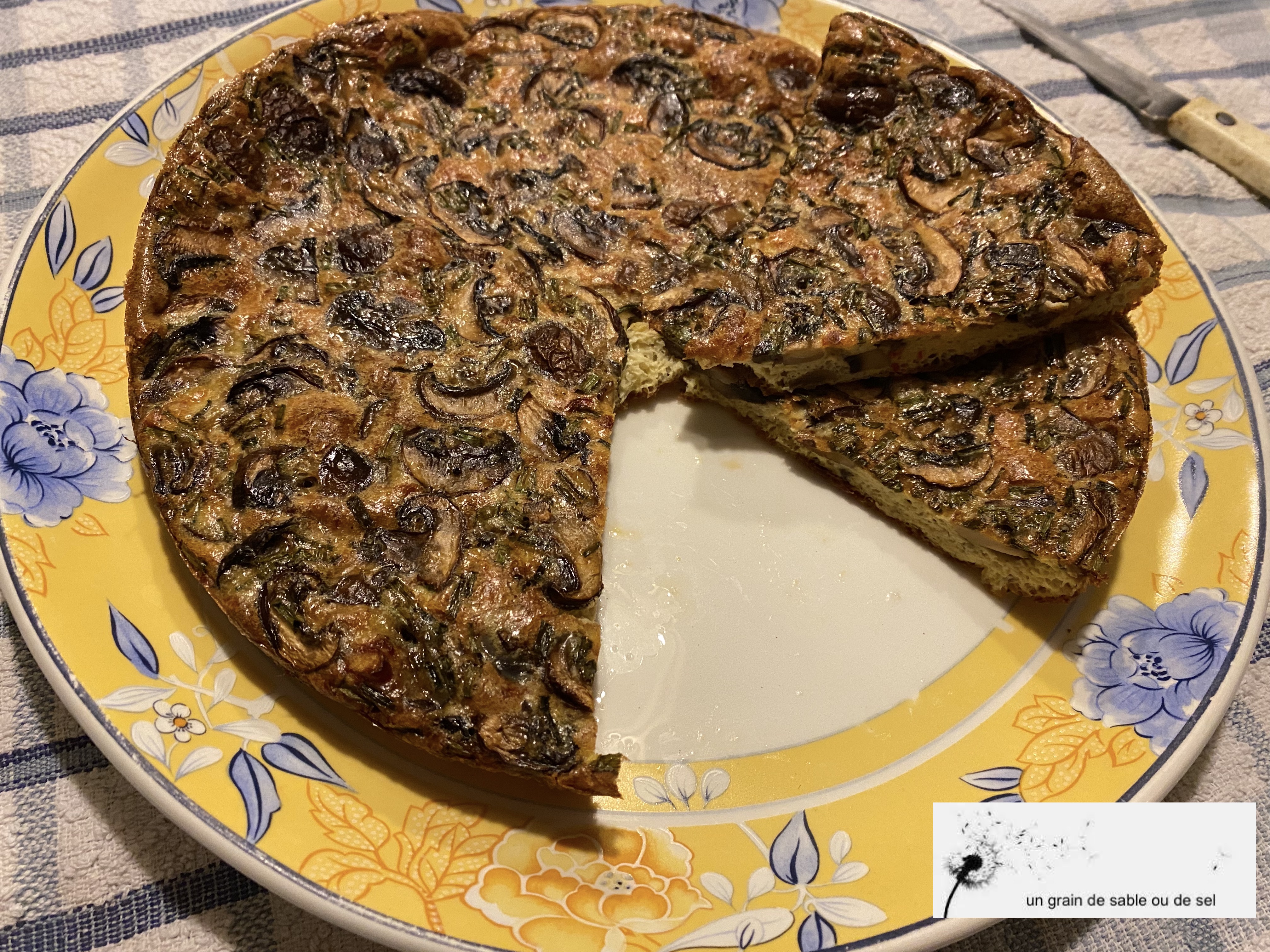 Frittate aux champignons