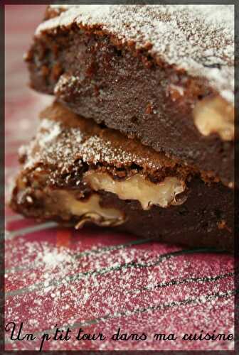 P'tit brownie au chocolat sans beurre mais 100% chocolat