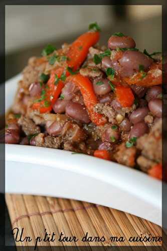 P'tit chili con carne aux azukis