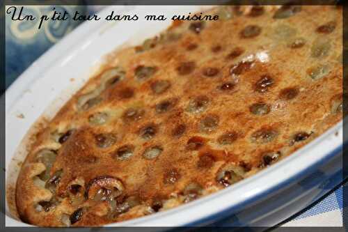 P'tit clafoutis au raisin frais