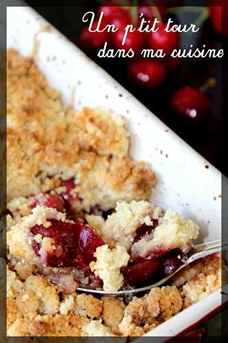 P'tit crumble aux cerises