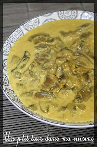 P'tit curry de champignons