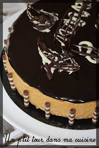 P'tit entremets chocolat-caramel