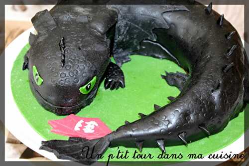 P'tit gâteau anniversaire dragon: Krokmou