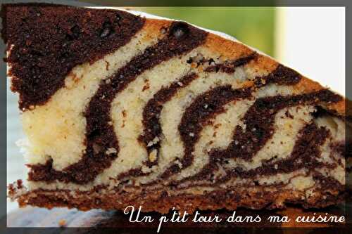 P'tit gâteau zèbre ou zebra cake