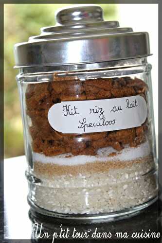 P'tit kit riz au lait speculoos ou carambar