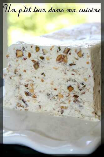 P'tit nougat glacé sans sorbetière