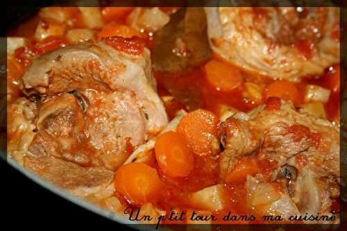 P'tit osso bucco de dinde