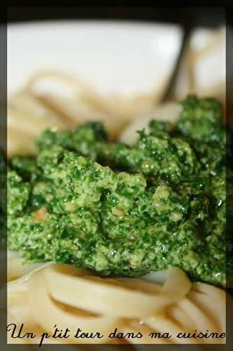 P'tit pesto de chou kale et noix de cajou