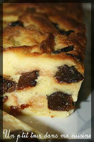 P'tit pudding vanille, pruneaux et raisins secs