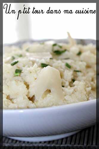 P'tit risotto de chou-fleur