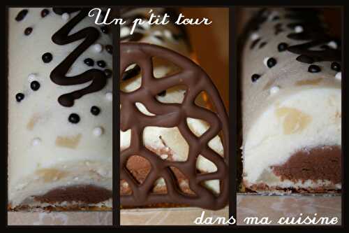 P'tite bûche poire chocolat