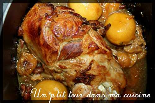 P'tite épaule d'agneau à la marocaine