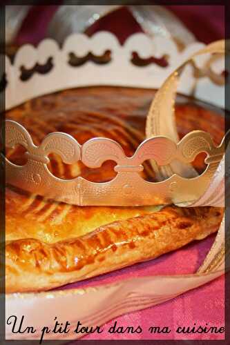 P'tite galette des rois aux biscuits roses de Reims