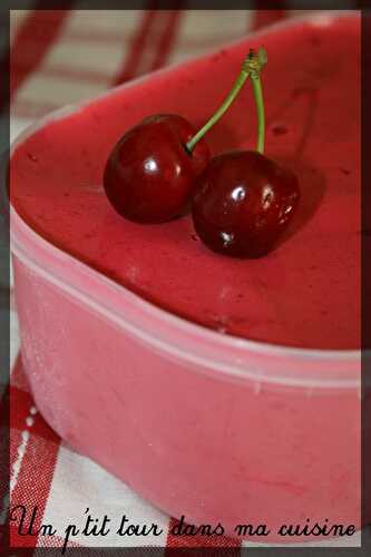 P'tite glace aux cerises