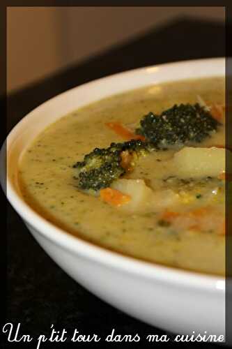 P'tite soupe brocoli et fromage