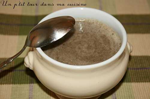 P'tite soupe champignons lentilles corail