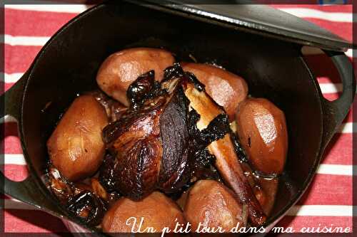 P'tite souris d'agneau confite au vin rouge