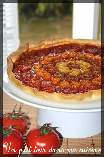 P'tite tarte à la tomate