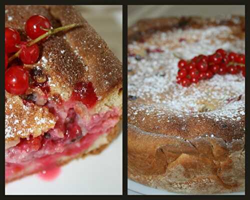 P'tite tarte aux groseilles à la pâte briochée