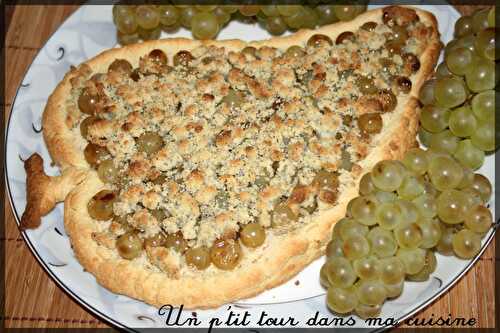 P'tite tarte des vignes façon crumble