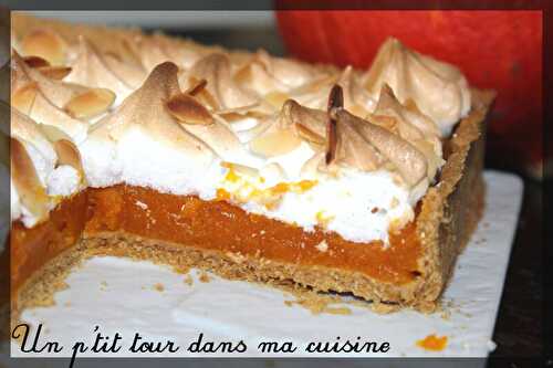 P'tite tarte meringuée au potimarron