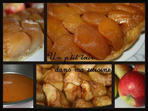 P'tite tarte tatin au sirop d'érable