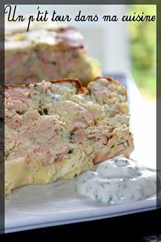 P'tite terrine de saumon rapide