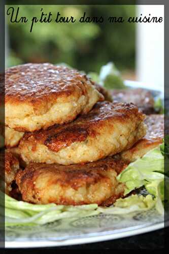 P'tites croquettes aux restes de riz, fromages et sauge