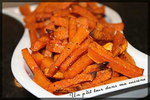 P'tites frites de courge butternut