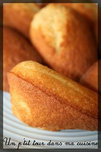 P'tites madeleines