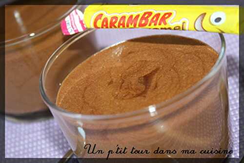 P'tites mousses chocolat et carambar