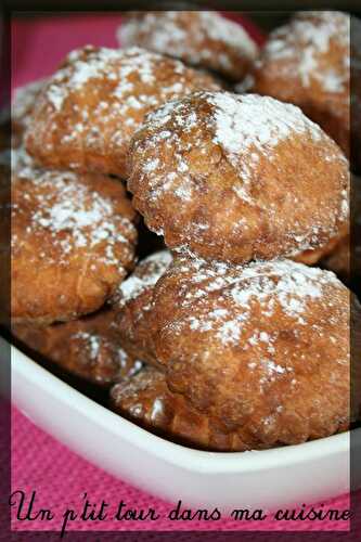 P'tits beignets de carnaval