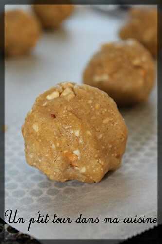 P'tits biscuits aux noix de cajou et caramel