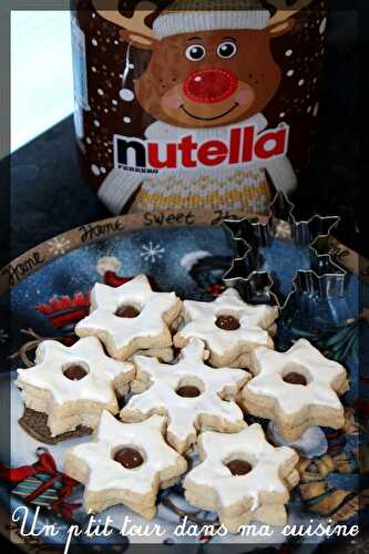 P'tits biscuits étoilés au Nutella