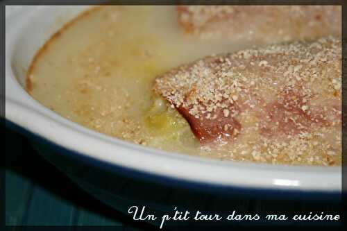 P'tits blancs de poireaux au jambon