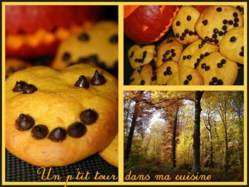 P'tits cookies moelleux au potiron pour Halloween