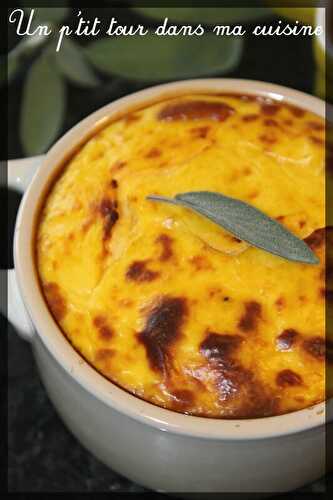 P'tits flans de courge butternut