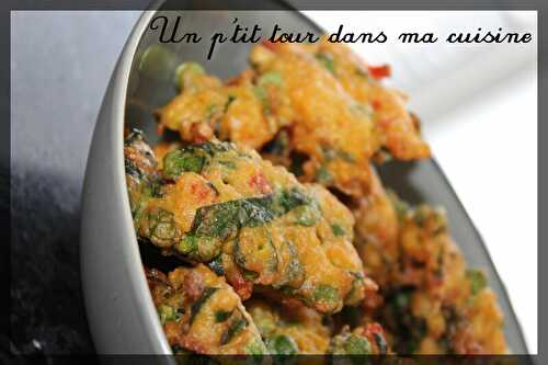 P'tits pakoras de légumes