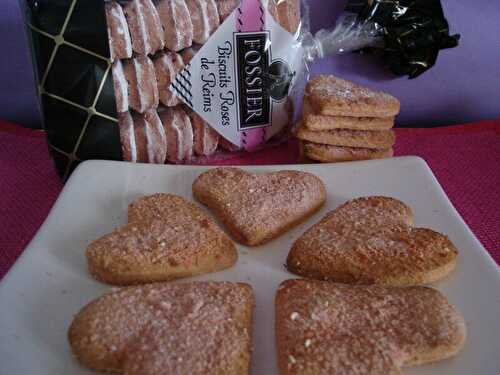 P'tits sablés aux biscuits roses