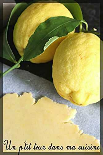 P'tites tartelettes au citron de Menton du chef Mauro Colagreco